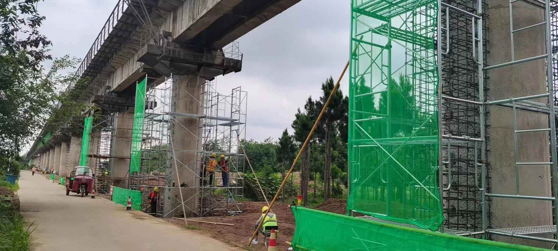 乌海桥梁加固施工